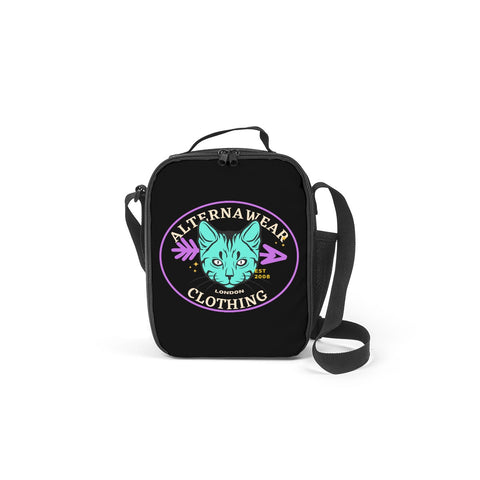 Alternawear Oval Tattoo Cat Lunch Bag