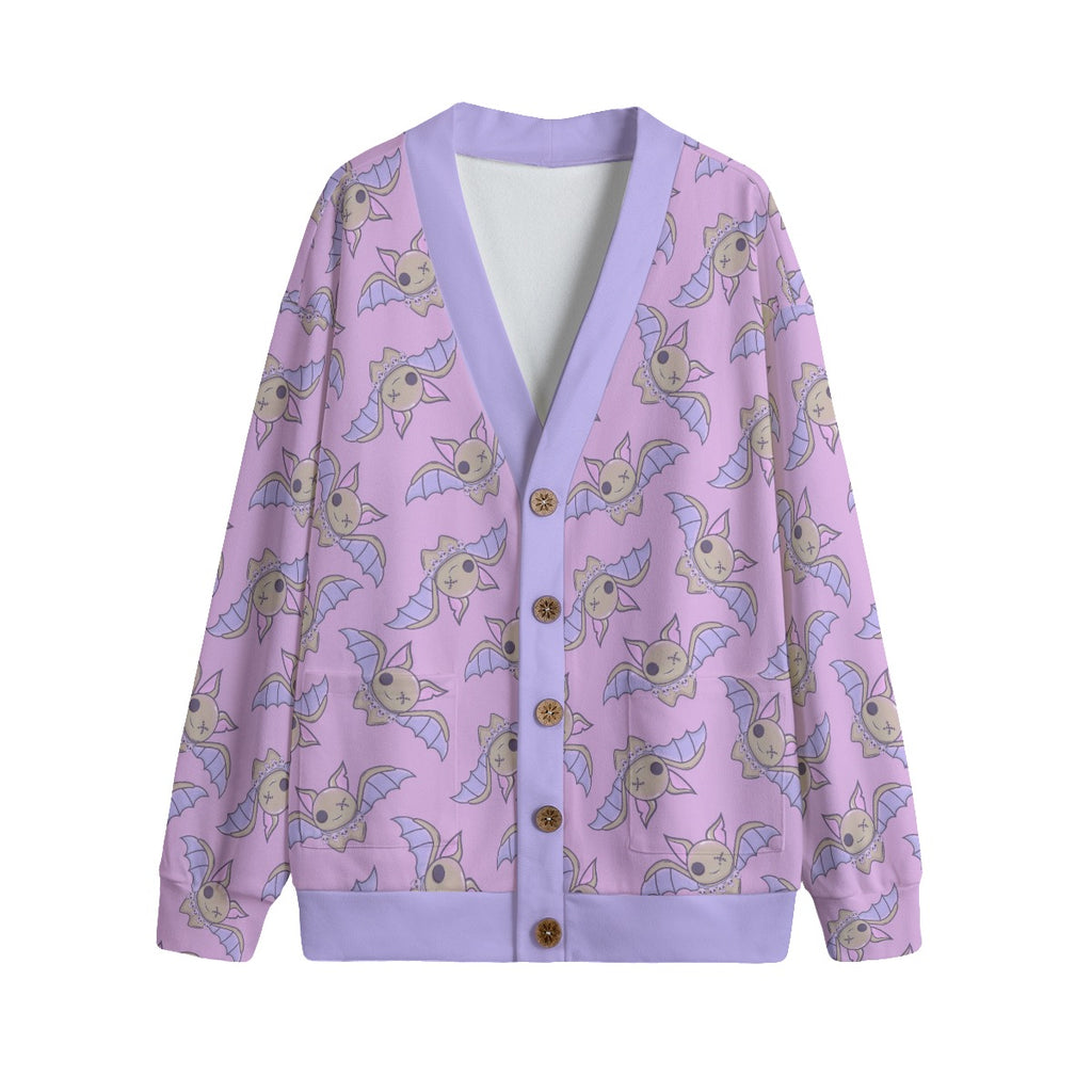Rosa Kawaii Fledermaus Cardigan Unisex
