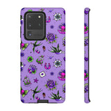 Retro Old School Lilac Tattoo Tough Cases