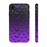 Purple Bat Ombre Phone Case