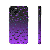 Purple Bat Ombre Phone Case
