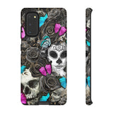 Day of the Dead Rose Lady - Tough Phone Case
