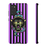 Striped Snake and Panther Tattoo Style Tough Phone Case