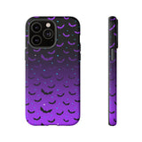 Purple Bat Ombre Phone Case