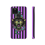 Striped Snake and Panther Tattoo Style Tough Phone Case