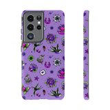 Retro Old School Lilac Tattoo Tough Cases