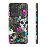 Day of the Dead Rose Lady - Tough Phone Case