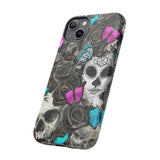 Day of the Dead Rose Lady - Tough Phone Case