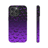 Purple Bat Ombre Phone Case
