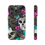 Day of the Dead Rose Lady - Tough Phone Case