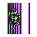 Striped Snake and Panther Tattoo Style Tough Phone Case