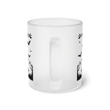 Ouija Board Frosted Glass Mug