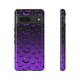Purple Bat Ombre Phone Case