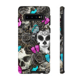 Day of the Dead Rose Lady - Tough Phone Case