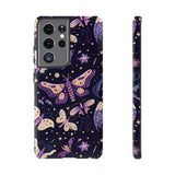 Phone Case - Purple Butterfly Print Tough Case