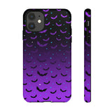Purple Bat Ombre Phone Case