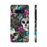 Day of the Dead Rose Lady - Tough Phone Case