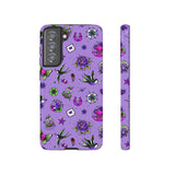 Retro Old School Lilac Tattoo Tough Cases