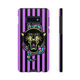 Striped Snake and Panther Tattoo Style Tough Phone Case