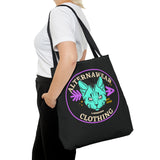 Alternawear Oval Cat Tattoo Tote Bag