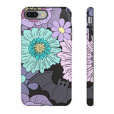 Floral Bat Tough Phone Case