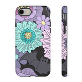 Floral Bat Tough Phone Case