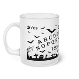 Ouija Board Frosted Glass Mug