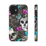 Day of the Dead Rose Lady - Tough Phone Case
