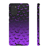 Purple Bat Ombre Phone Case