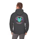 Alternawear Oval Tattoo Cat Unisex Heavy Blend™ Hooded Sweatshirt