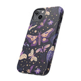 Phone Case - Purple Butterfly Print Tough Case