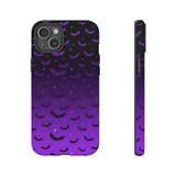 Purple Bat Ombre Phone Case