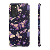 Phone Case - Purple Butterfly Print Tough Case