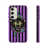 Striped Snake and Panther Tattoo Style Tough Phone Case