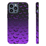 Purple Bat Ombre Phone Case