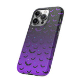 Purple Bat Ombre Phone Case
