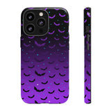 Purple Bat Ombre Phone Case