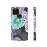 Floral Bat Tough Phone Case