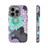 Floral Bat Tough Phone Case