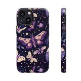 Phone Case - Purple Butterfly Print Tough Case