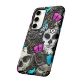 Day of the Dead Rose Lady - Tough Phone Case