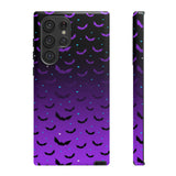Purple Bat Ombre Phone Case