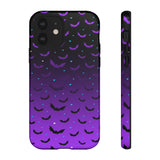 Purple Bat Ombre Phone Case