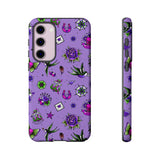 Retro Old School Lilac Tattoo Tough Cases