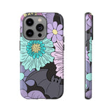 Floral Bat Tough Phone Case