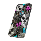 Day of the Dead Rose Lady - Tough Phone Case
