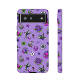 Retro Old School Lilac Tattoo Tough Cases