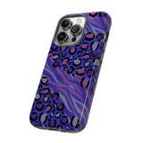 Purple Animal Print Tough Phone Case