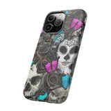 Day of the Dead Rose Lady - Tough Phone Case