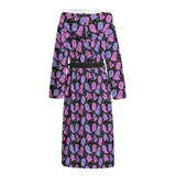 Pink and Purple Cute Ghost Dressing Gown
